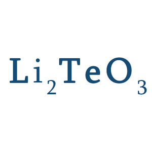 الليثيوم تيلوريت (Li2TeO3) - مسحوق